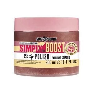 Soap & Glory Simply The Boost Exfoliant - Pink & White